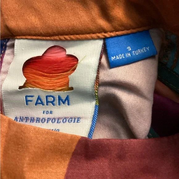 - Anthropologie X FARM RIO Halter Maxi Dress *-2 - Picture 9 of 11